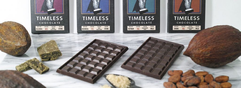 「タイムレスチョコレート Bean to Bar Chocolate」  株式会社 TIMELESS